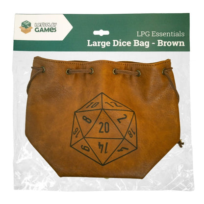 LPG Essentials Dice Bag Large Brown