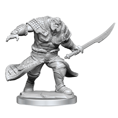 Magic the Gathering Unpainted Miniatures Zurgo Helmsmasher & Unyielding Krumar