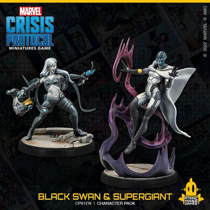 Marvel: Crisis Protocol Black Swan & Supergiant