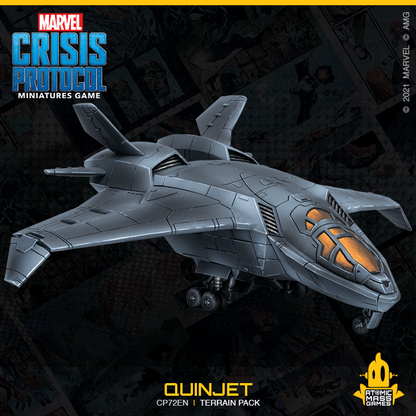 Marvel: Crisis Protocol Quinjet Terrain Pack