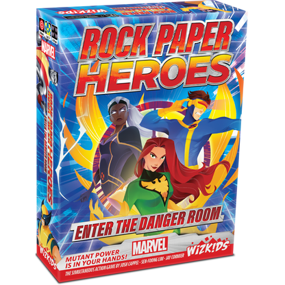 Marvel Rock Paper Heroes Enter the Danger Room Board Game
