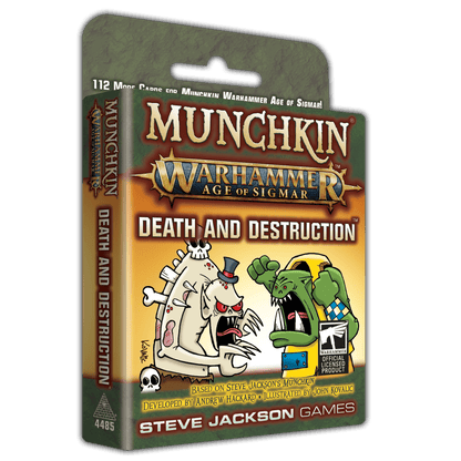 Munchkin Warhammer Age of Sigmar Death and Destruction Board Game