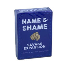 Name And Shame Savage Expansion Board Game