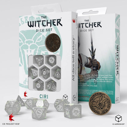 Q Workshop The Witcher Dice Set Ciri The Lady Of Space And Time