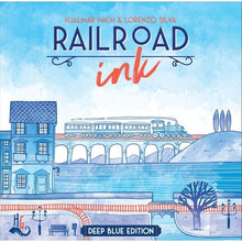 Railroad Ink Deep Blue Edition Board Game
