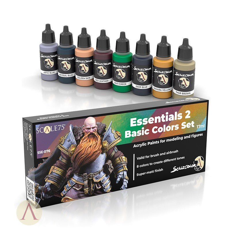 Scale 75 Scalecolor Essentials 2 Paint Set – SuperGamers