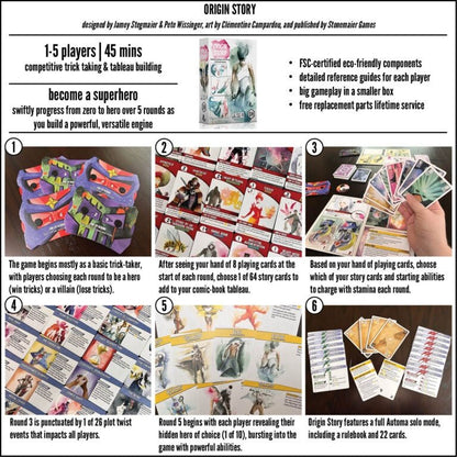 Stonemaier Games Origin Story Board Game