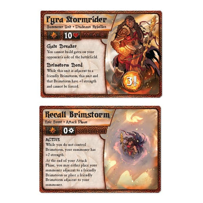 Summoner Wars  Second Edition: Blacksun Rebellion Faction Deck Board Game