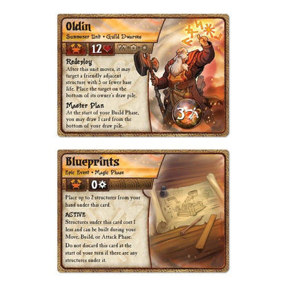 Summoner Wars  Second Edition: Guild Dwarves Faction Deck Board Game