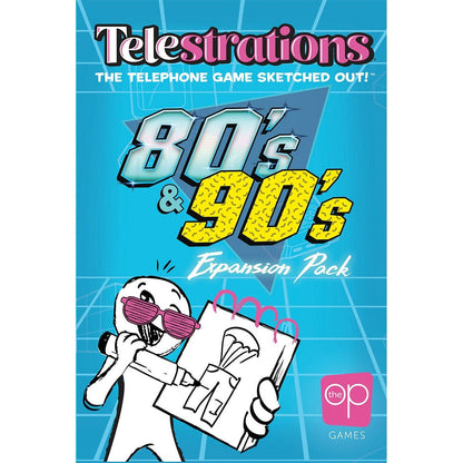 Telestrations 80s-90s Expansion Pack Board Game