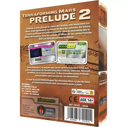 Terraforming Mars Prelude 2 Board Game