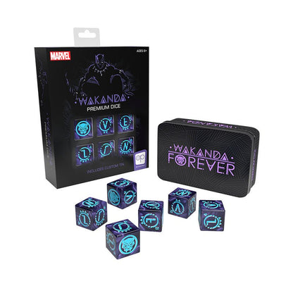 The Op Premium Dice Set: Marvel Black Panther