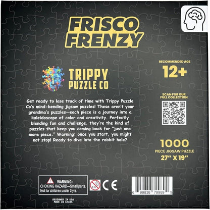 Trippy Puzzles - 1000 Piece Jigsaw Frisco Frenzy