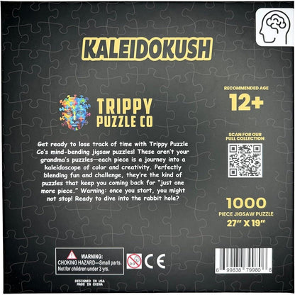 Trippy Puzzles - 1000 Piece Jigsaw Kaleidokush