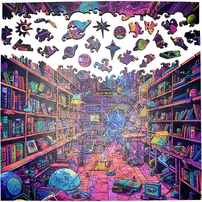 Trippy Puzzles - 300 Pce Wood Jigsaw Chaos Chronicles