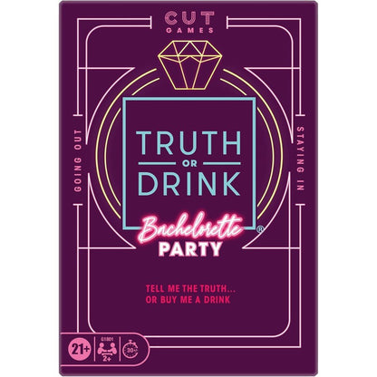 Truth Or Drink - Bachelorette Board Game