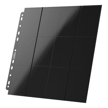 Ultimate Guard: Binder Pages 24-Pocket QuadRow Side-Loading Black