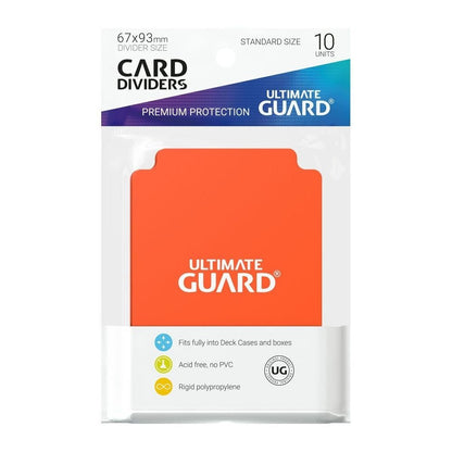 Ultimate Guard: Card Dividers Orange