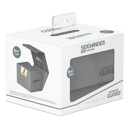Ultimate Guard: Deck Box XenoSkin Monocolor Sidewinder 100+ Grey Cards