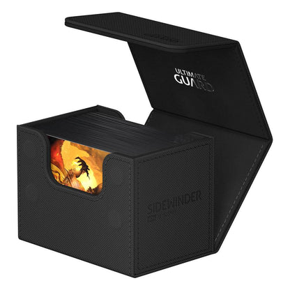 Ultimate Guard: Deck Box XenoSkin Monocolor Sidewinder 80+ Black Cards
