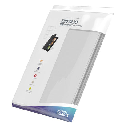 Ultimate Guard: Portfolio 18-Pocket XenoSkin ZipFolio 360 White