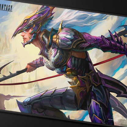 Ultra Pro: UP38764 Magic the Gathering - FINAL FANTASY Black Stitched Playmat Premiumxfor MtG