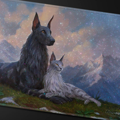 Ultra Pro: UP38929 Commander Series - Release 8 - Holofoil Playmat Rin and Seri MtG