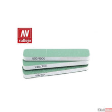 Vallejo Hobby Tools FlexiSander Dual Grit x3 90x19x6mm