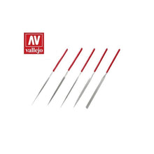 Vallejo Hobby Tools Set of 5 Diamond needle files
