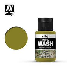Vallejo Model Wash Dark Green 35 mL