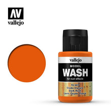 Vallejo Model Wash Dark Rust 35 mL