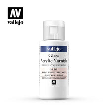 Vallejo Permanent Gloss Varnish 60mL