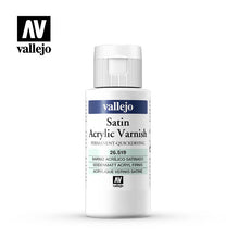 Vallejo Permanent Satin Varnish 60mL