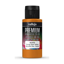 Vallejo Premium Colour Candy Dark Yellow 60 mL