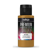 Vallejo Premium Colour Yellow Ochre 60 mL