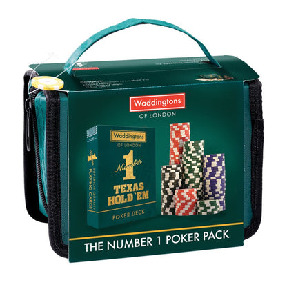Winning Moves Waddingtons Travel Poker Set Board Game