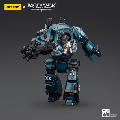 Warhammer Collectibles: 1/18 Scale Alpha Legion Contemptor Dreadnought with Gravis Plasma Cannon