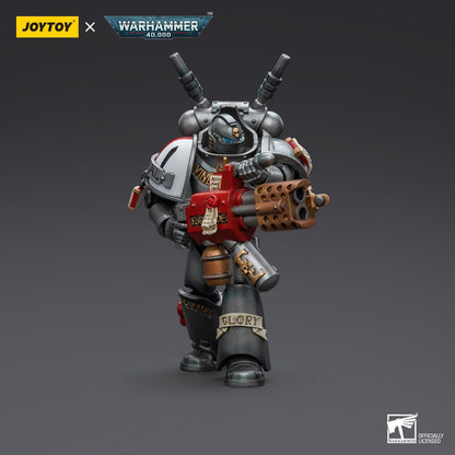 Warhammer Collectibles: 1/18 Scale Grey Knights Interceptor Squad Interceptor with Incinerator