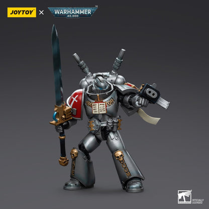 Warhammer Collectibles: 1/18 Scale Grey Knights Interceptor Squad Interceptor with Storm Bolter