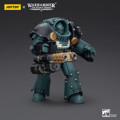 Warhammer Collectibles: 1/18 Scale Sons Of Horus Tartaros Terminator Squad Terminator & Heavy Flamer