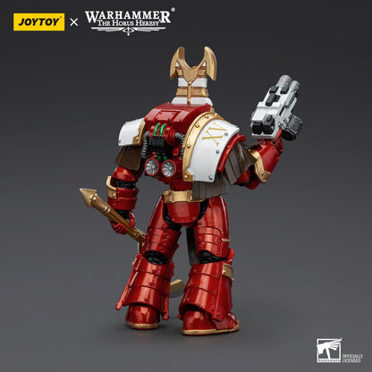 Warhammer Collectibles: 1/18 Scale Thousand Sons Sekhmet With Combi-Melta And Achea Force Weapon