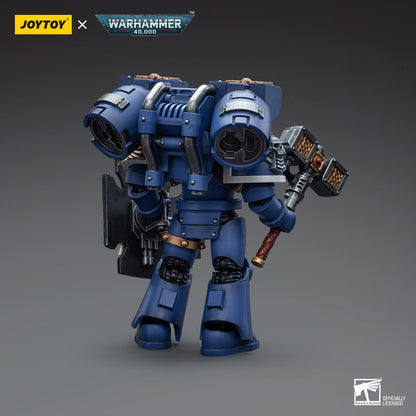 Warhammer Collectibles: 1/18 Scale Ultramarines Vanguard Veteran with Thunder Hammer Storm Shield