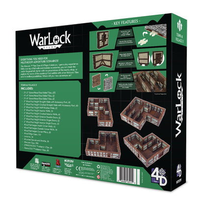 WarLock Tiles Town & Village II Full Height Plaster Walls