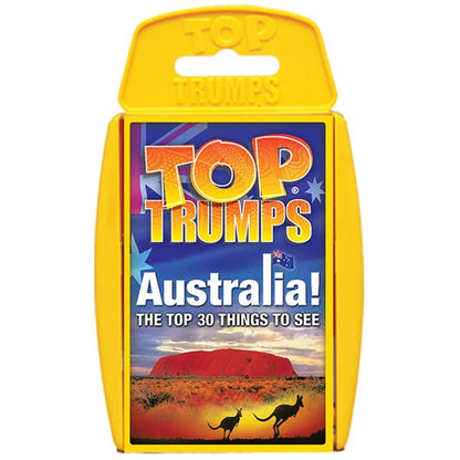 Winning Moves Top Trumps: Australia Top 30 Things to See Board Game