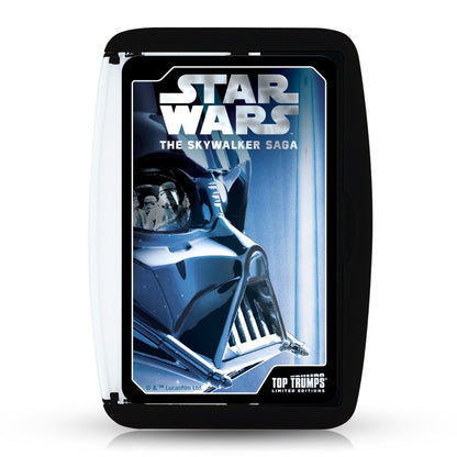 Winning Moves Top Trumps: Star Wars The Skywalker Saga Episodes 1 9 Premium Edition Case Board Game